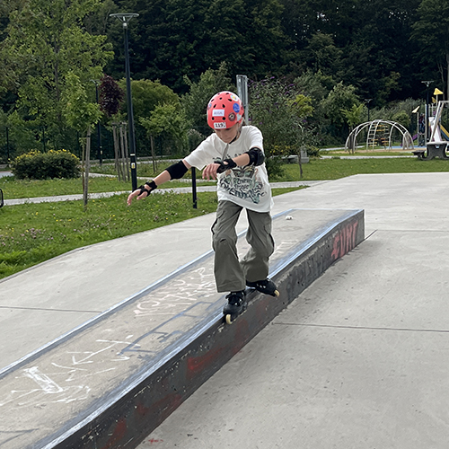 Nauka jazdy na rolkach w Olsztynie - Aggressive Skating